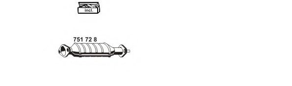 ERNST 160071 Exhaust System